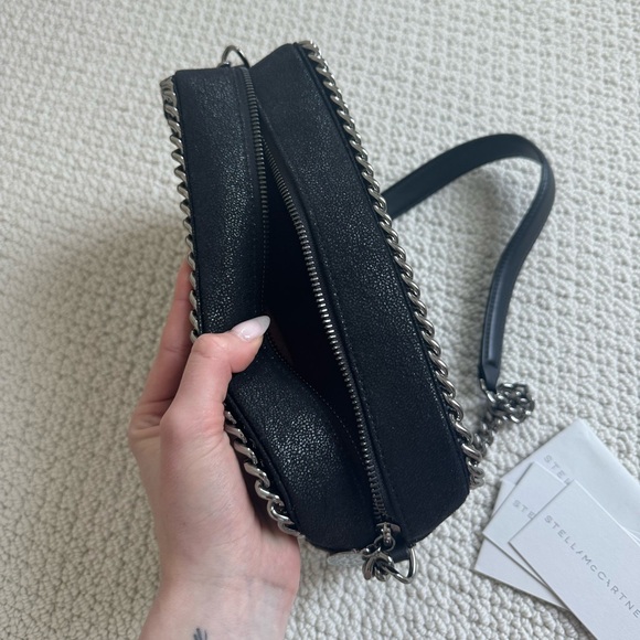 Stella McCartney black camera bag crossbody or shoulder bag - Picture 2 of 16